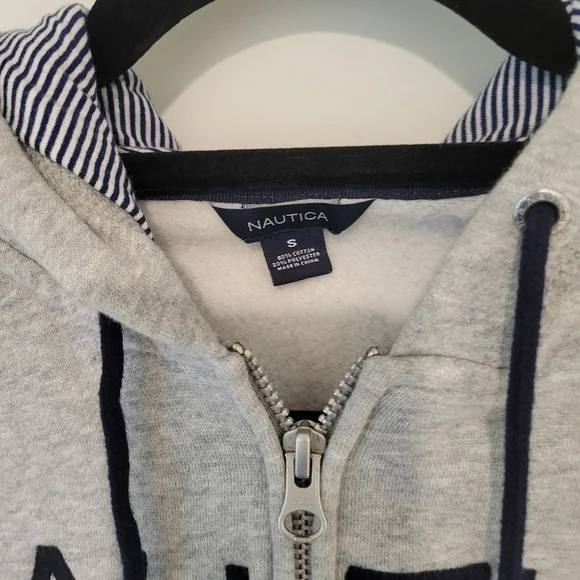 Nautica Hoodie Bundle Blue and Gray 2 Pack. Small. # 21 - 22 - Picture 3 of 6